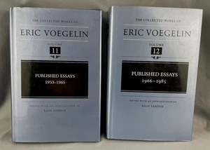 Collected Works of Eric Voegelin 2 Books Published Essays 1953-1965 & 1966-1985 - Imagen 1 de 7