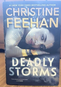 Like New! “DEADLY STORMS” HB 1st First Edition 2025 ~ Christine Feehan - Picture 1 of 4