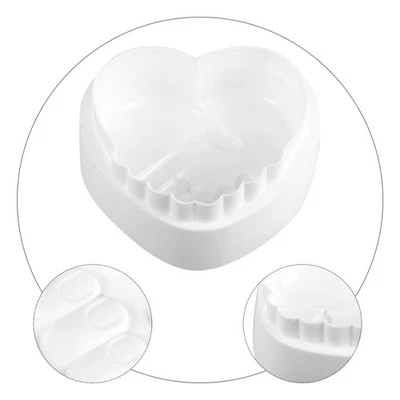  Silicone Cake Moulds for Baking Heart Shaped Chocolate Mold Molds - Image 1 of 4