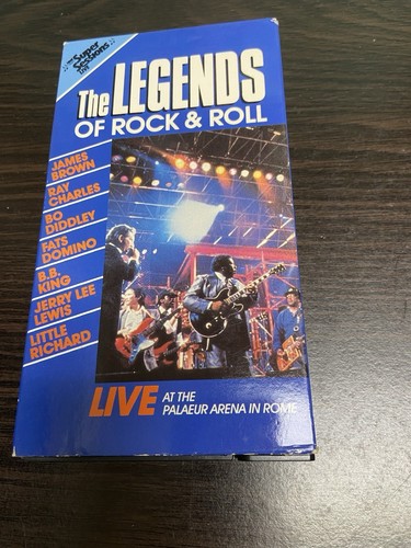 The Legends of Rock & Roll VHS LIVE AT THE PALAEUR ARENA In Rome | eBay