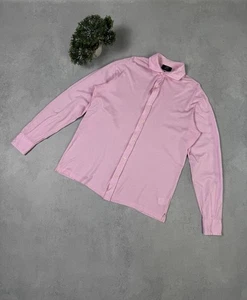 Boggi Button Up Shirt Size XL Pink Men Cotton Long Sleeve - Picture 1 of 24