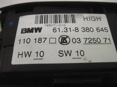 INTERRUPTOR VENTANA PRINCIPAL CONDUCTOR BMW 540i 1999 99 633646 Foto 1 de 4