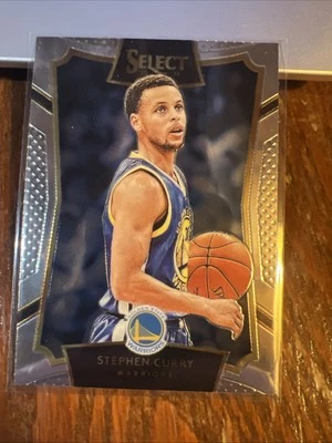 Stephen Curry 2015-16 Panini Select Concourse Basketball Card #99 Warriors NM-MT - Image 1 of 4