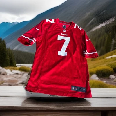 Colin Kaepernick 旧金山 49 人队 40 Niners NFL 耐克球衣成人中号 — 第 1/4 张图片