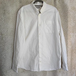 Everlane Herren The Canvas Organic Cotton Weiß Button-Down Hemd XL/T (XL Tall) - Bild 1 von 19