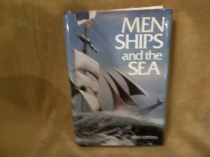 Men, Ships, and the Sea | 1973 Hardcover National Geographic Society Maritime - Imagen 1 de 7