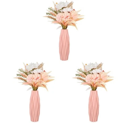  3 Pack Vase Blumen Blumenvase Modern Dekoration Wohnzimmer Big for Flowers - Bild 1 von 4