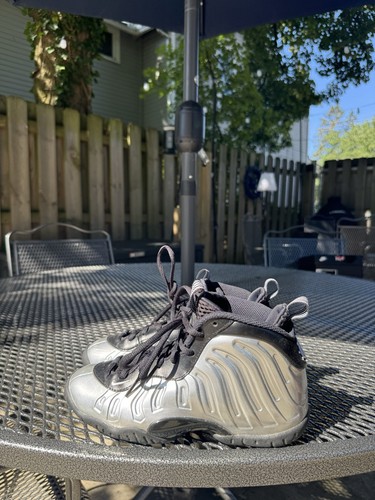 Nike Air Foamposite one chrome nere taglia 4 poco posite