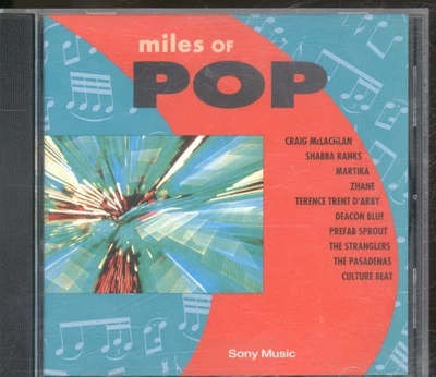 Various Artists Miles Of Pop CD UK Sony Music Entertainment 1994 Compilation - Photo 1/3