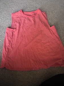 All In Motion Women’s Salmon Pink Workout Tank Medium - Picture 1 of 7