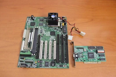 PC VINTAGE - AMD-K6/166 32 Mb RAM S3 TRIO64 2Mb RAM RETRO COMPUTER - Bild 1 von 4