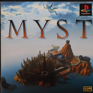 Sony PS1 Playstation Myst With Spine Card Japan Import NTSC-J - Picture 1 of 5