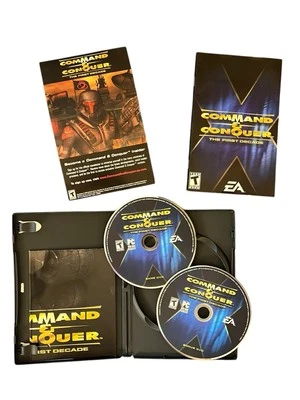 Command & Conquer: The First Decade (PC: Windows, 2006) CIB W/Codes & Poster - Image 1 of 4