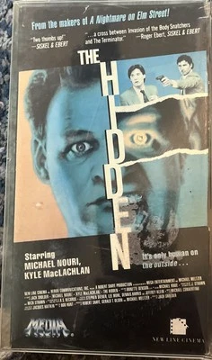 The Hidden VHS, 1994 Horror Sci-Fi Kyle MacLachlan  - Image 1 of 3