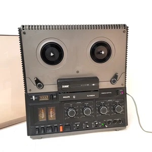 Philips N4504 Stereo Reel-to-Reel Tape Deck - Picture 1 of 24