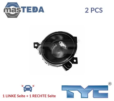 19-0445-01-2 NEBELSCHEINWERFER PAAR SET TYC 2PCS FÜR VW CADDY III,TOURAN - Image 1 of 4