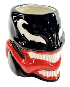 2015 Marvel Comics Venom Symbiont Keramik 16 Unzen schwarz & rot Sammeltasse - Bild 1 von 8