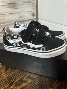 Vans Old Skool Rad Rainbow Black/Multicolor Gr. 2 Mädchen Schuhe Neu Black Stars - Bild 1 von 6