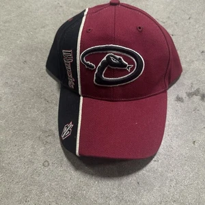 Cappello Arizona Diamondbacks anni 2000 serpente a sonagli ricamato gancio e passante MLB Y2K uomo - Foto 1 di 5