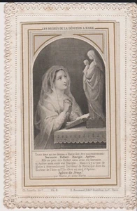 canivet ouvrant " degrés de dévotion a Marie" Letaille - boumard, n°2 - Imagen 1 de 4