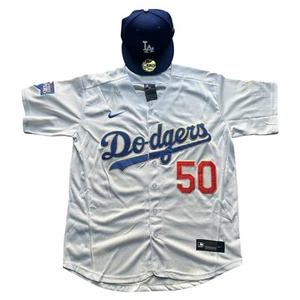 Nike Mookie Betts Los Angeles Dodgers Gold Program 2020 WS Authentic Jersey 36 - Picture 1 of 10