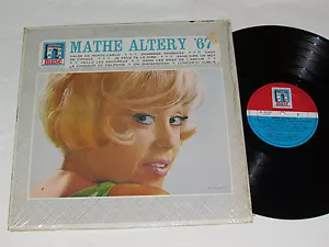 MATHE ALTERY '67 LP 1967 Muse Records Canada M.62.010 VG+/NM Vinyl French Album - Picture 1 of 4