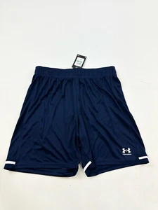 Under Armour Shorts Men’s L Large Blue Challenger Team Short Sample 1390105 NWT - Picture 1 of 7