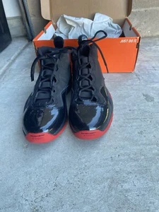 2008 Men's Nike 'ZOOM PHENOM' *NEW* Black/Varsity Red Noir/RPro SZ 15 Basketball - Picture 1 of 11
