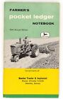 Vintage NOS 1961-62 John Deere Farmers Pocket Ledger 95th Edition Newton Kansas