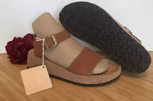 Sandalia Birkenstock Papillio Glenda plataforma cuña damas US-6 ajuste estrecho - Imagen 1 de 23