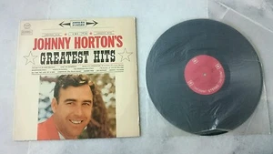 America Country Western Song Johnny Horton's Greatest Hits CS 8396 Vinyl Disc LP - Picture 1 of 10