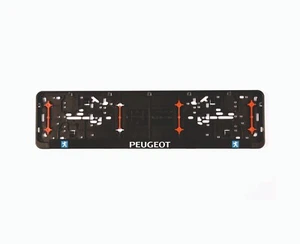 2x European License Plate Frame Holder Surround Wurth for Peugeot fans - Picture 1 of 1