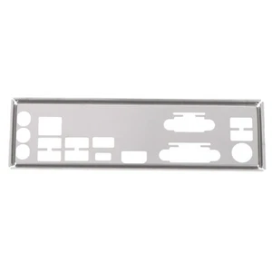 Stainless Steel Shield Back Plate BackPlate Bracket Baffle For ASRock B450M _ou - Afbeelding 1 van 10