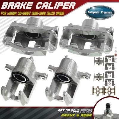 4 件前后制动卡钳适用于本田 Odyssey 1995 - 1998 五十铃 Oasis 1996 - 1999 — 第 1/4 张图片