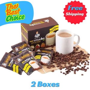2 CAJAS Kopi Vitamina BI0 Hierbas Original Café Instantáneo para Hombres Resistencia Envío Gratis - Imagen 1 de 6