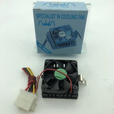 NEW Pentium I Clip-On CPU Cooler Heatsink Fan Intel AMD Cyrix Socket 5 7 - Image 1 of 4