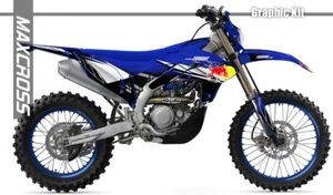 YAMAHA WR250F WR450F YZ250F FX YZ450F FX 2023 2025 MAXCROSS GRAPHICS KIT MSPNH1 - Picture 1 of 2