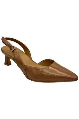 Bombas femininas Naturalizer Dalary Slingback bege - Imagem 1 de 3