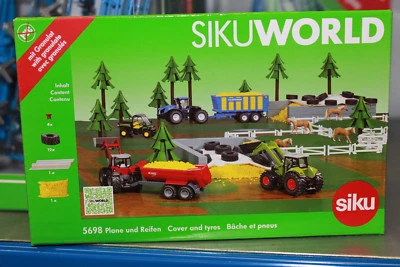 Siku 5698 Plane and Tires 1:32 New in Original Packaging - Image 1 of 3