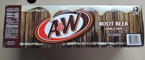 12x A&W Root Beer 355ml USA Amerika Import 12 Dosen - Bild 1 von 2
