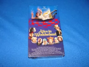 VHS Tape Alice In Wonderland Sealed Copyright 1999 Babelsberg International Film - Imagen 1 de 16