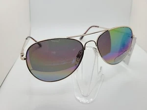 Express Women Mirrored Gold Metal Frame Aviator Sunglasses Brand New - Picture 1 of 4
