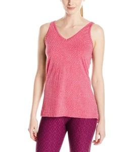 Prana Women's Size Small Abbie Pink Burnout Tank Top Active Yoga Fitness NWT NEW - Picture 1 of 5
