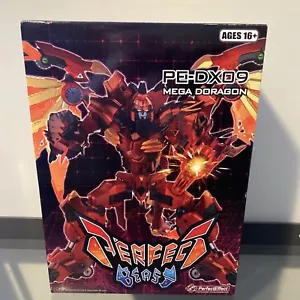 Transformers 3rd Party Perfect Effect PE-DX09 - Mega Doragon BW Megatron - New - Picture 1 of 12