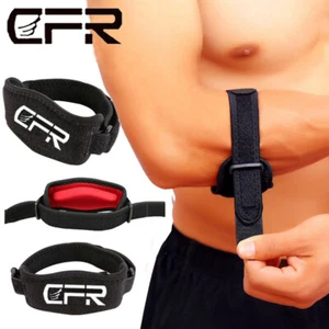 Correa de soporte para codo tenis golfistas banda epicondilitis broche protector IA - Imagen 1 de 11