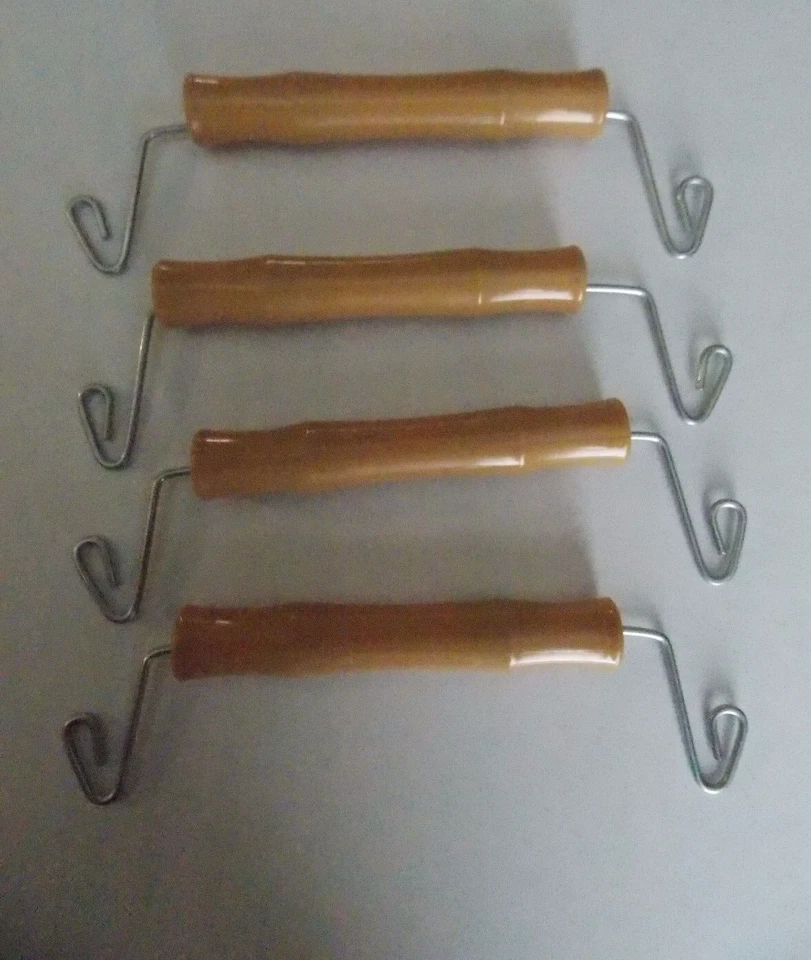 10 Light Duty Carrier Handles for Rabbit, Quail, Chicken or Small Animal Cage.