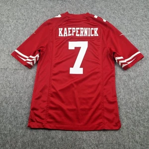 San Francisco 49ers Nike Jersey Mens Small Red NFL Superbowl Colin Kaepernick - Picture 1 of 14
