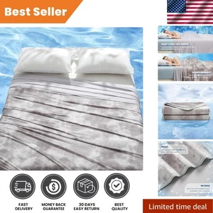 Versátil manta de enfriamiento Tie Dye 50"x70" - Disfruta de noches cómodas en cualquier momento - Imagen 1 de 10