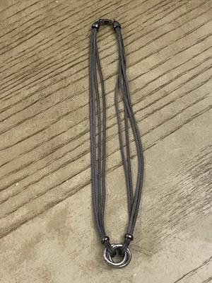 RL Italy Link Mesh Style Chain Sterling Silver 925 Designer Signed Necklace 18” - Image 1 of 3