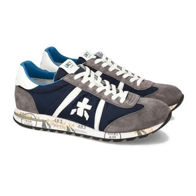 Premiata Lucy BLU GRIGIO Sneakers uomo - Immagine 1 di 3